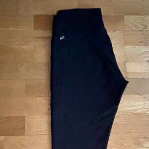Fabletics High Waisted Powerhold Legging 7/8 MED BLACK